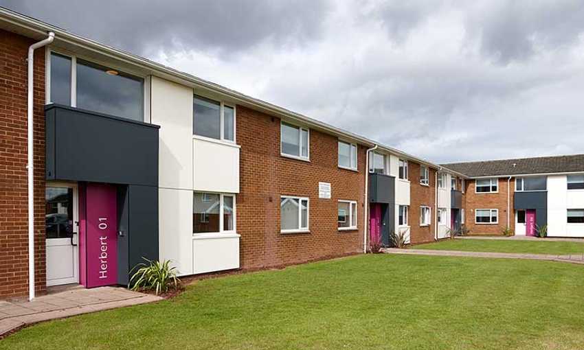 Cyncoed Campus halls of residence