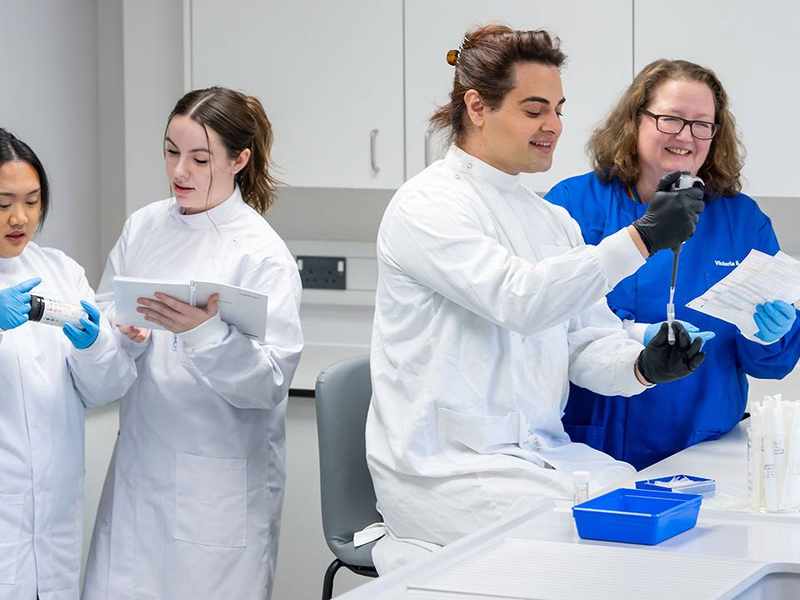 YouTube Thumbnail - BSc Healthcare Science Teaching Scenario