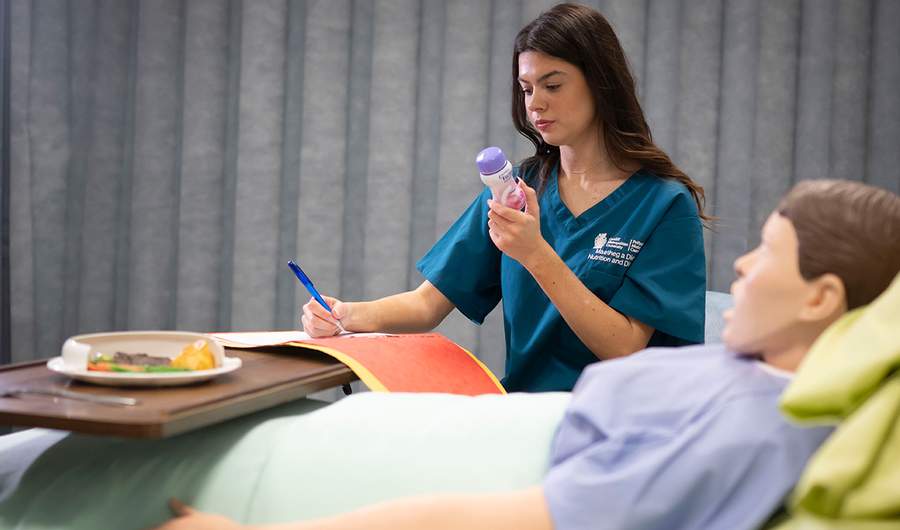 YouTube Thumbnail - BSc Human Nutrition & Dietetics Teaching Scenario