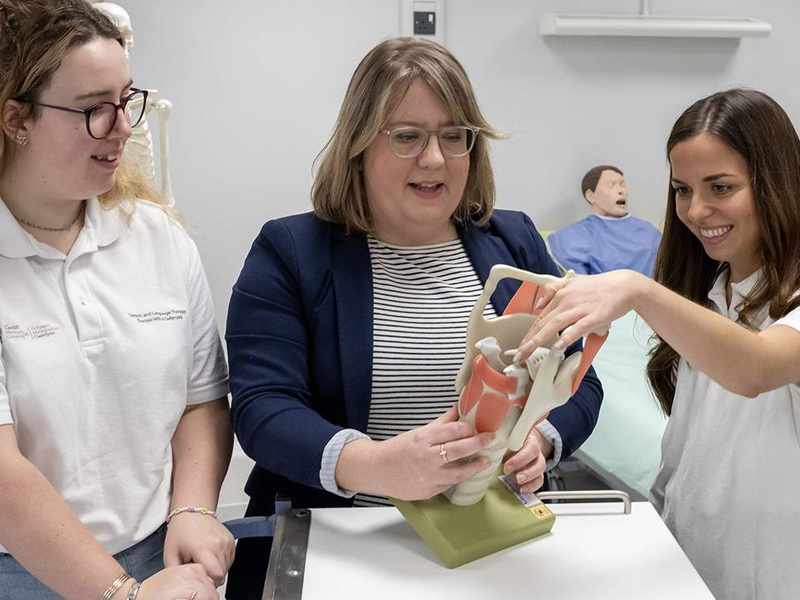 YouTube Thumbnail - BSc Speech & Language Therapy Teaching Scenario